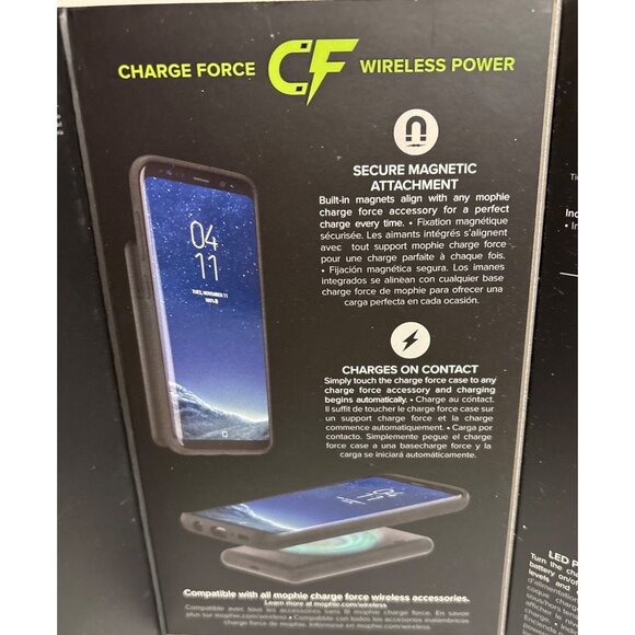 Mophie Charge Force Magnetic Case & PowerStation Mini for Samsung Galaxy S8 - Picture 4 of 9